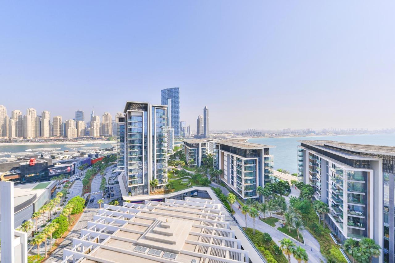 Luxe 3 Bedroom Oceanfront Apartment In The Heart Of Bluewaters Island Dubai Bagian luar foto